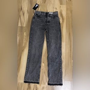 Rag and Bone high-rise straight jeans; size 27 - Unworn/w tags